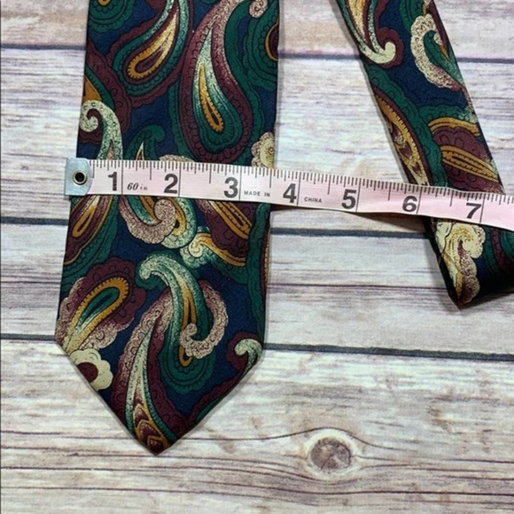 Lands End Silk Tie - Picture 3 of 3